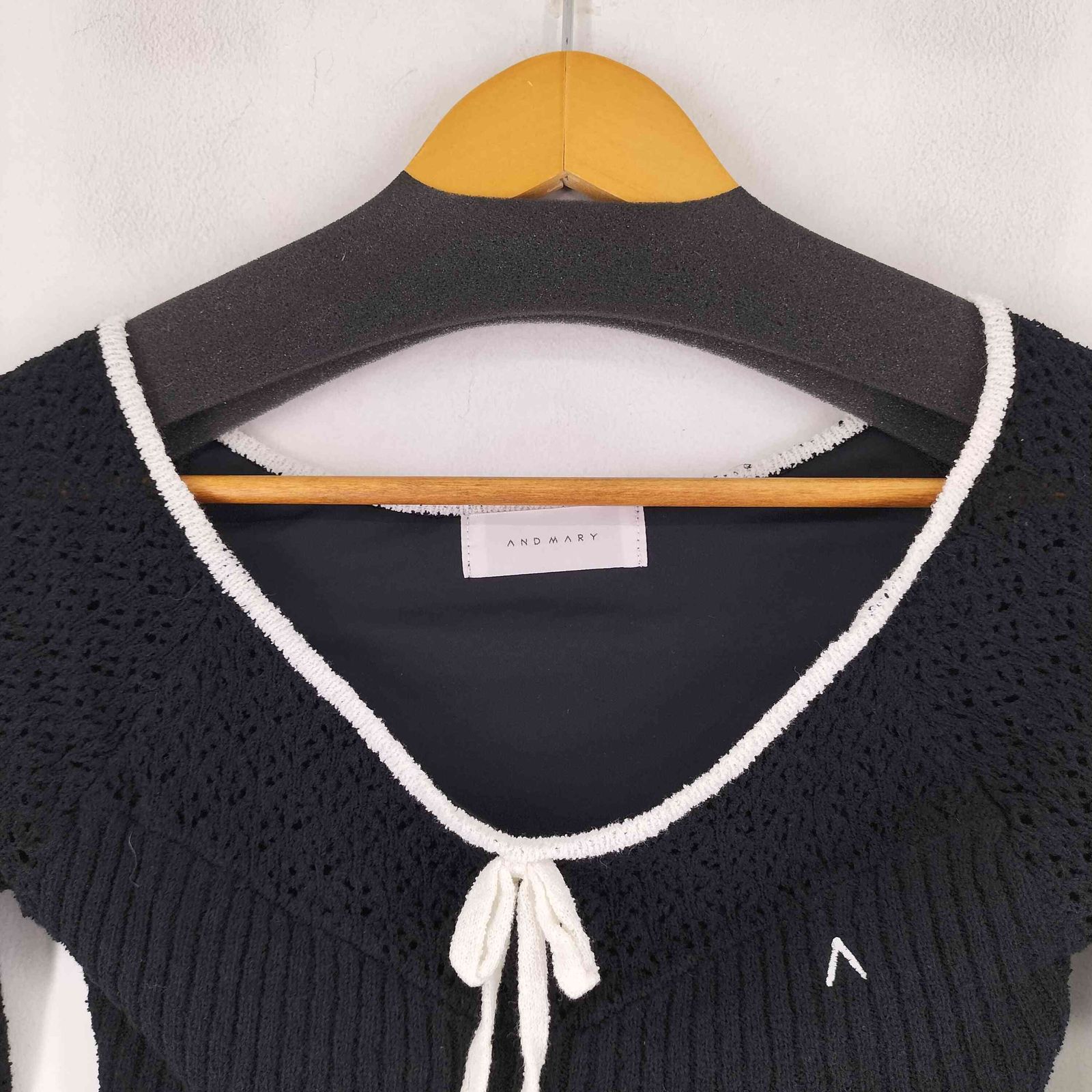 アンドマリー AND MARY Lily crochet mini dress レディース FREE