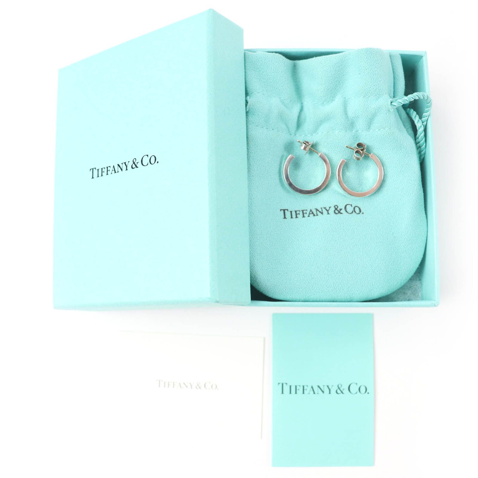 良品☆TIFFANY&Co. ティファニー ティファニー1837 ナロー フープ