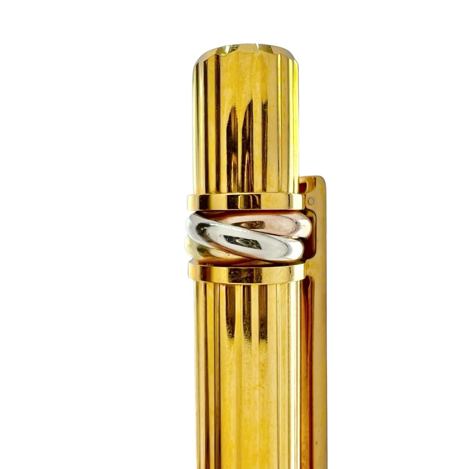 美品△Cartier カルティエ マスト ドゥ カルティエ ストライプ柄