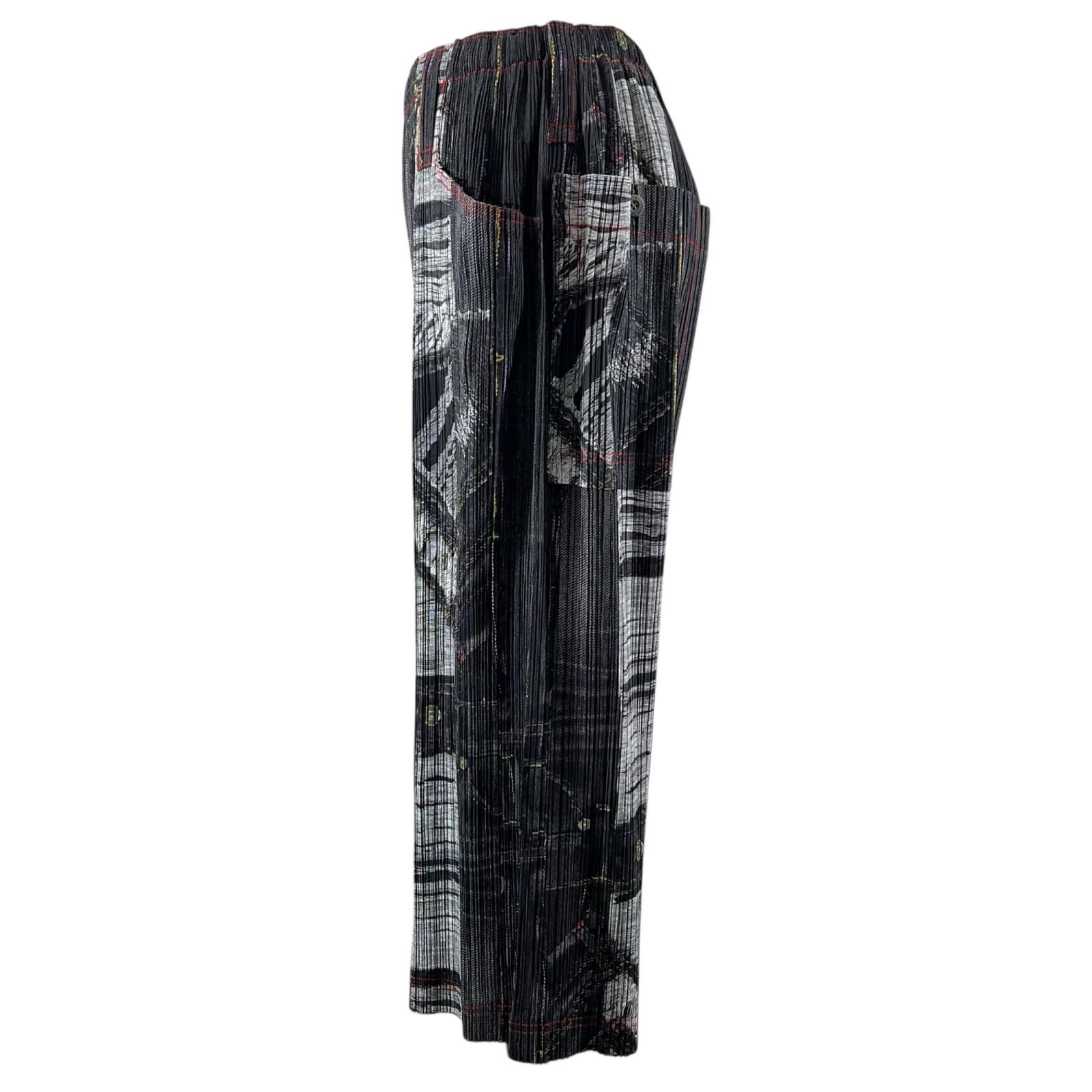 極美品△PLEATS PLEASE プリーツプリーズ イッセイミヤケ PP03-JF532