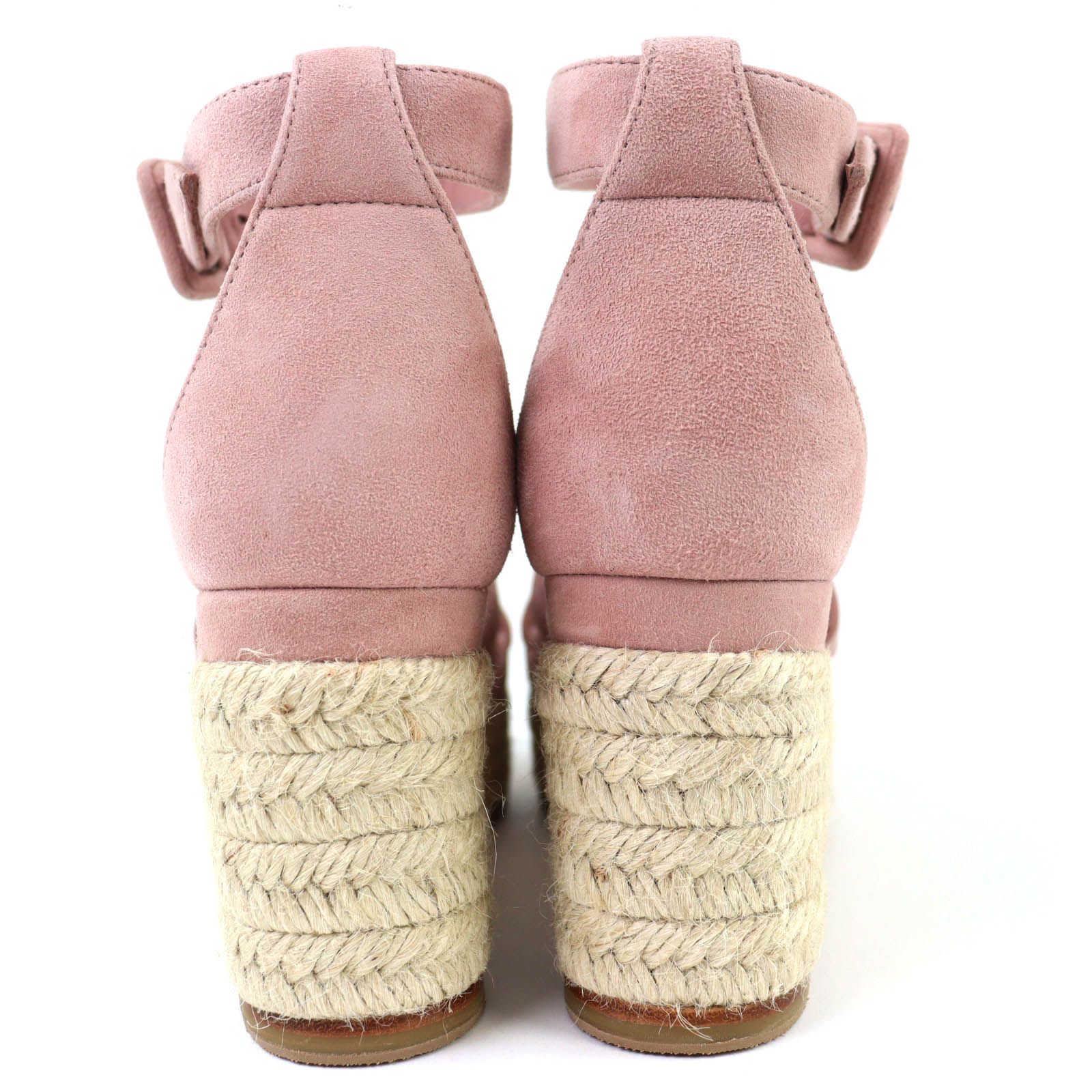 極美品△HERMES エルメス エスパドリーユ エルダ スウェードレザー