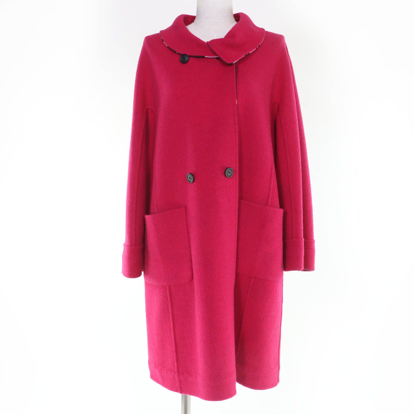 美品☆LEONARD FASHION レオナール ファッション ウール アンゴラ混 花