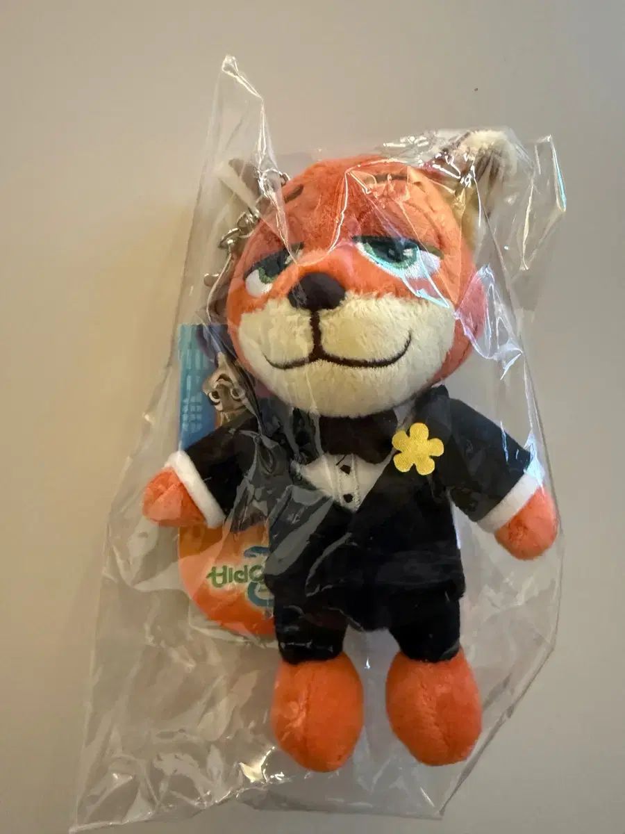 cgv ズートピア2 ニック タキシード ぬいぐるみ キーリング 未開封