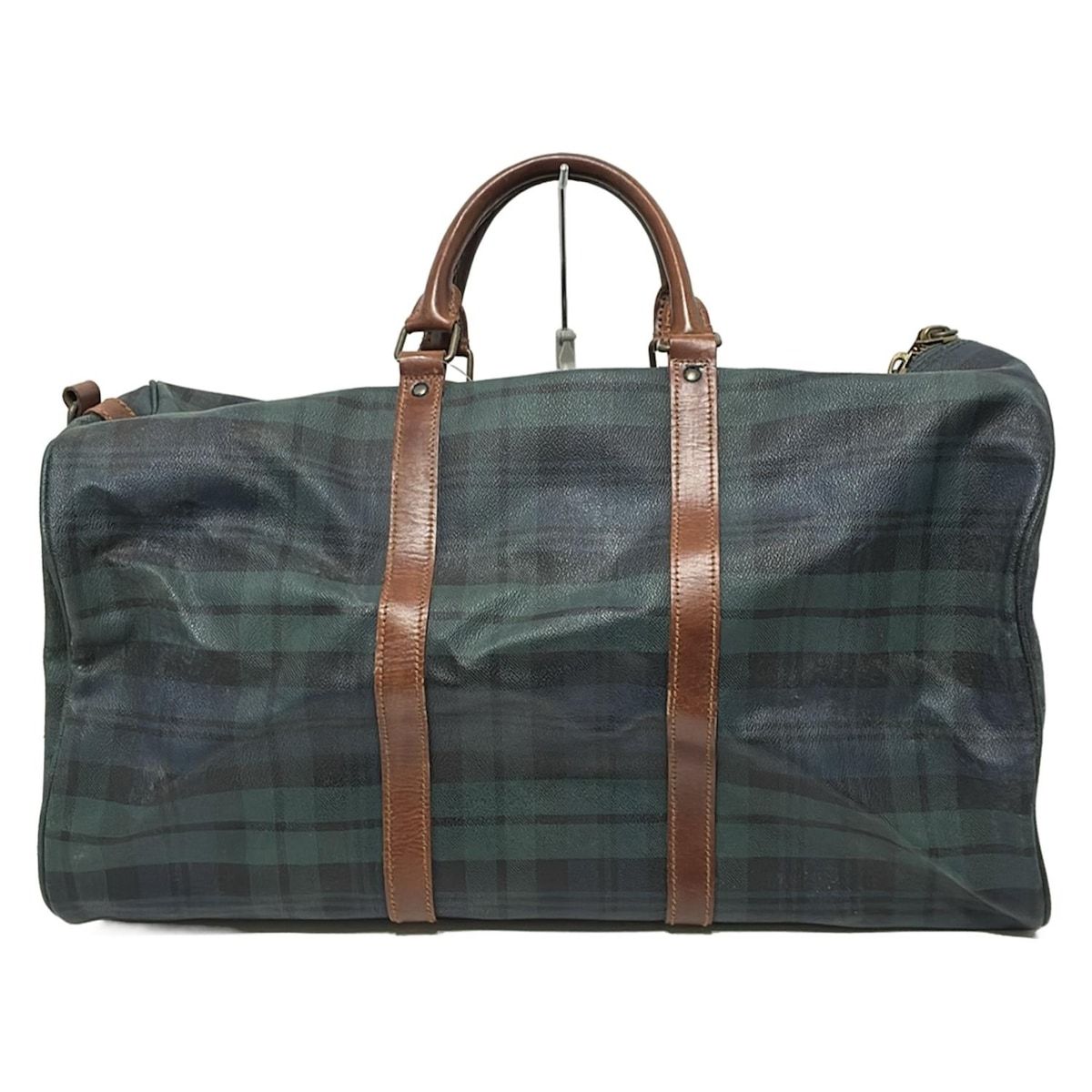 ポロ ラルフローレン ボストンバッグ グリーン・ネイビー POLObyRalphLauren(ポロラルフローレン) ボストンバッグ - ブルー