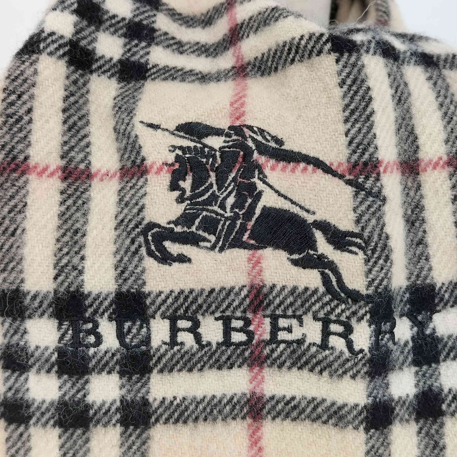 BURBERRY バーバリー マフラー ノバチェック柄 カシミヤ【CHAQ2035