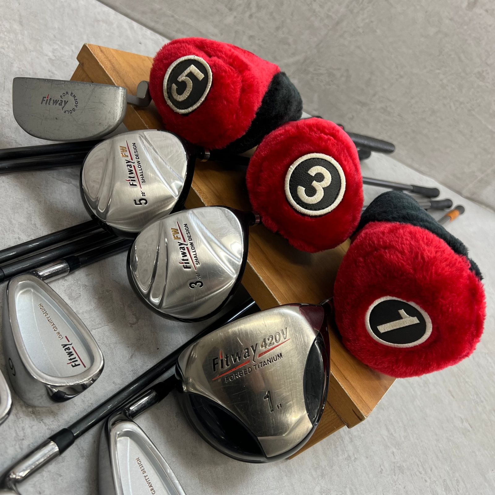 フィットウェイ ミズノ メンズゴルフ クラブセット 11本 R 右利き用