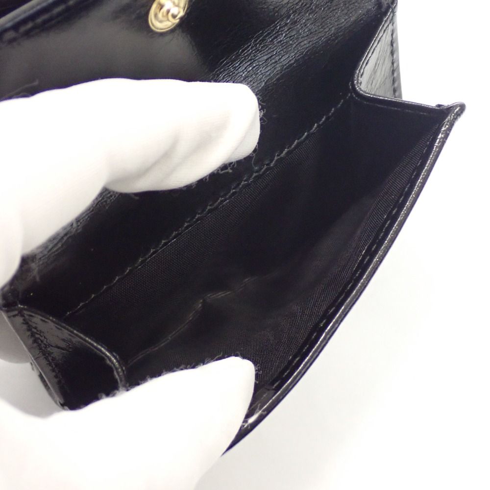 プラダ コンパクト財布 ソフトルックスレザー 財布 1MH043 ブラック×ゴールド金具 PRADA 未使用 Th1005321 未使用 PRADA（プラダ） 三つ折り財布 1MH043 QHH レディース サフィアーノ