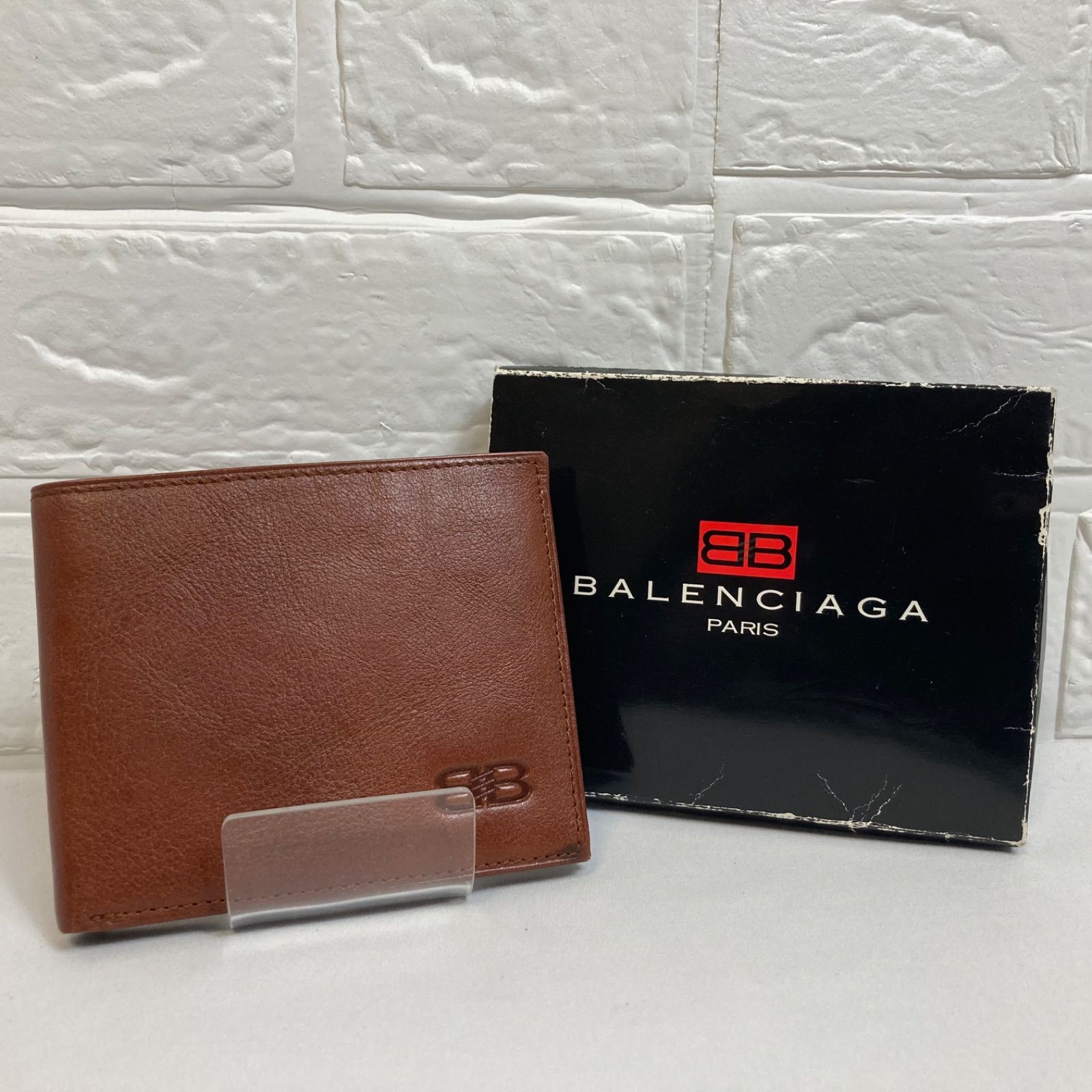 極美品】BALENCIAGA バレンシアガ 二つ折り財布 折り財布 コンパクト 