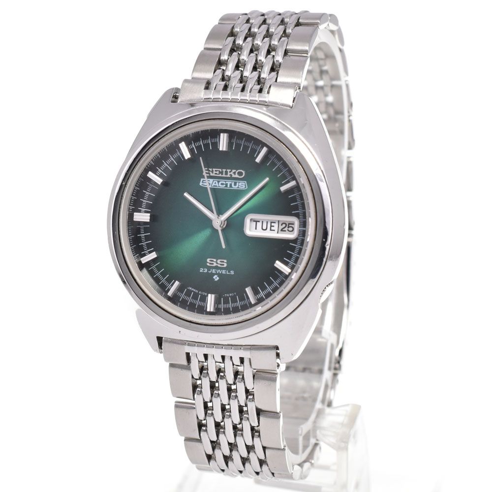【希少/稼働】SEIKO 5ACTUS 6106-7520 デイデイト 腕時計 セイコー SEIKO 6106-7520 5アクタス デイデイト 自動巻き メンズ H