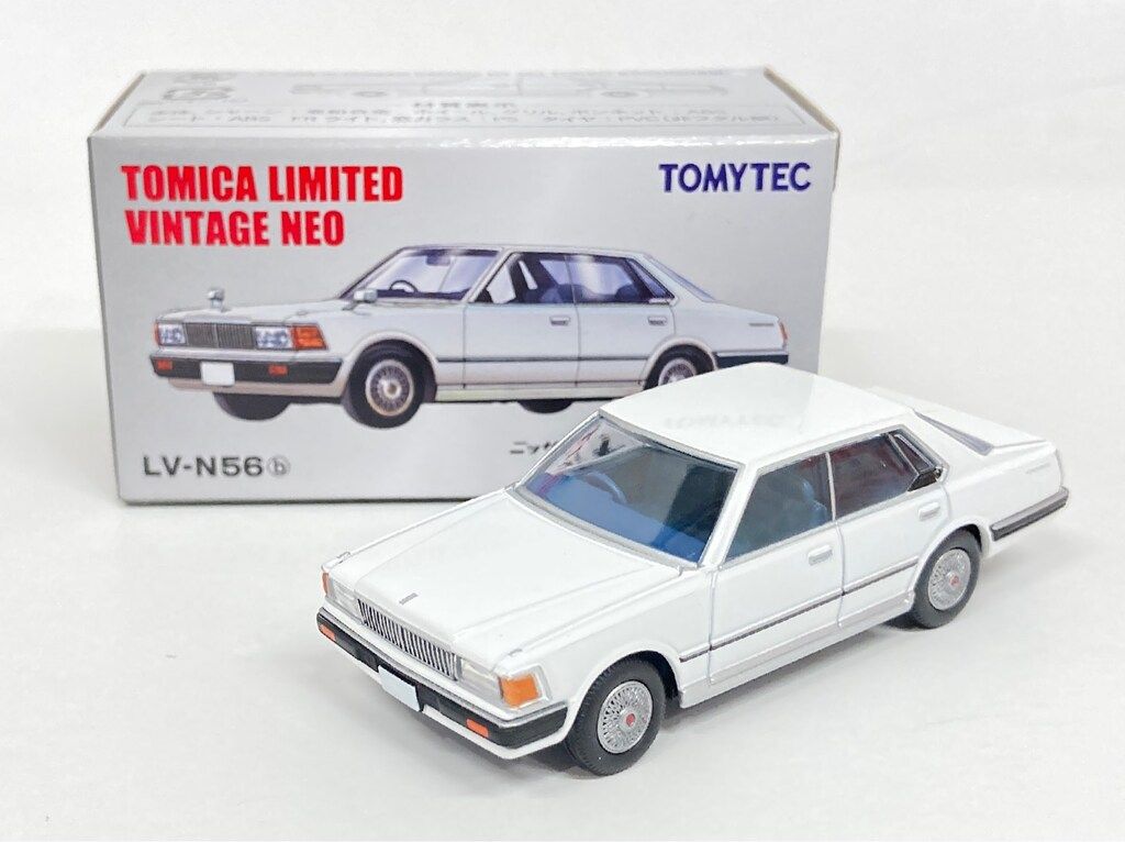 トミーテック TOMICA LIMITED VINTAGE NEO ニッサン セドリックHT 200ターボブロアム（81年式）（ホワイト） LV-N56b