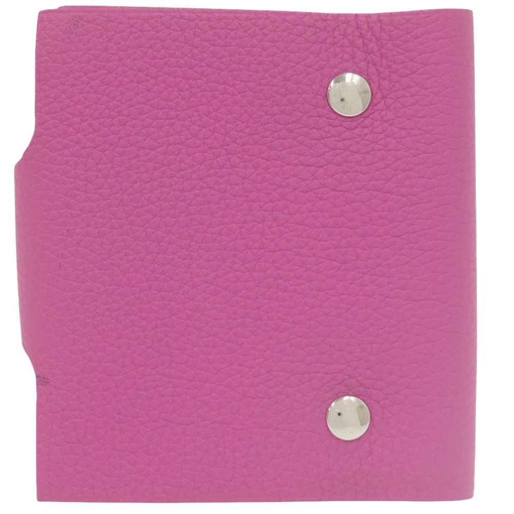 エルメス ユリス ネオ ミニ トゴ マグノリア シルバー金具 C刻印 2018年製 ノートブックカバー 0129 HERMES