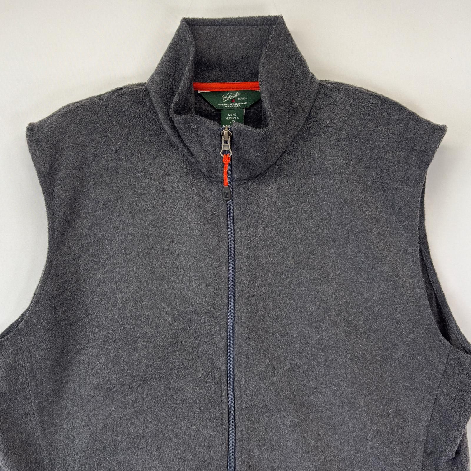 古着 ウールリッチ WOOLRICH ベスト アウトドア フリースベスト 