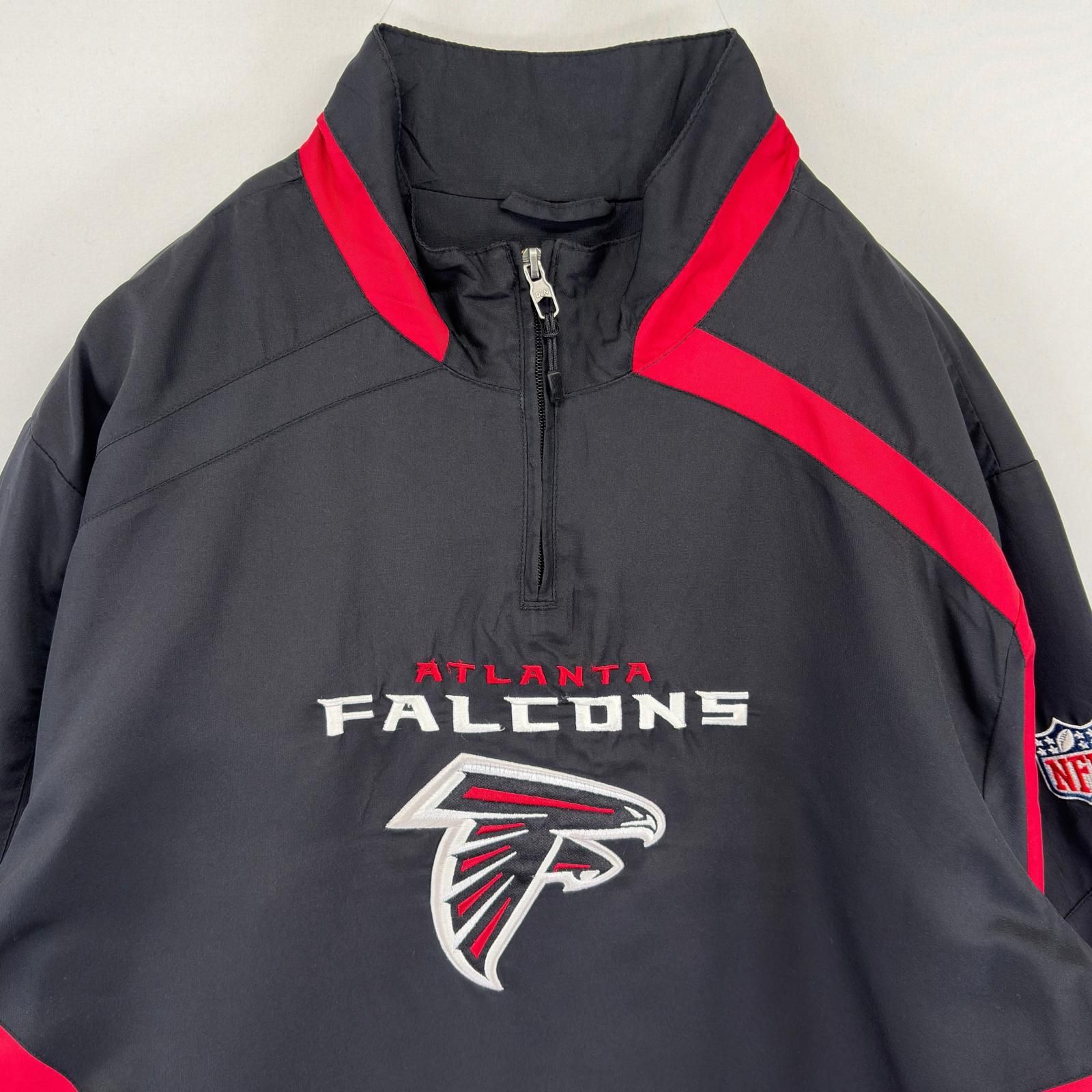 古着 リーボック Reebok ナイロンジャケット プルオーバー NFL ハーフ 
