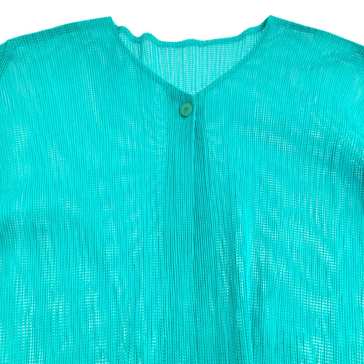 PLEATS PLEASE プリーツプリーズ プリーツメッシュカーディガン サイズ