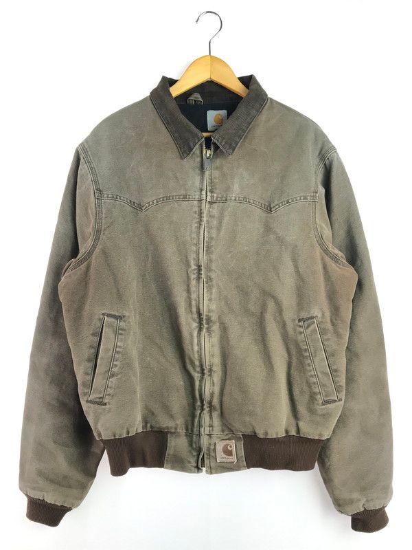 現状渡し品】Carhartt カーハート SANTA FE JACKET BROWN サンタフェ