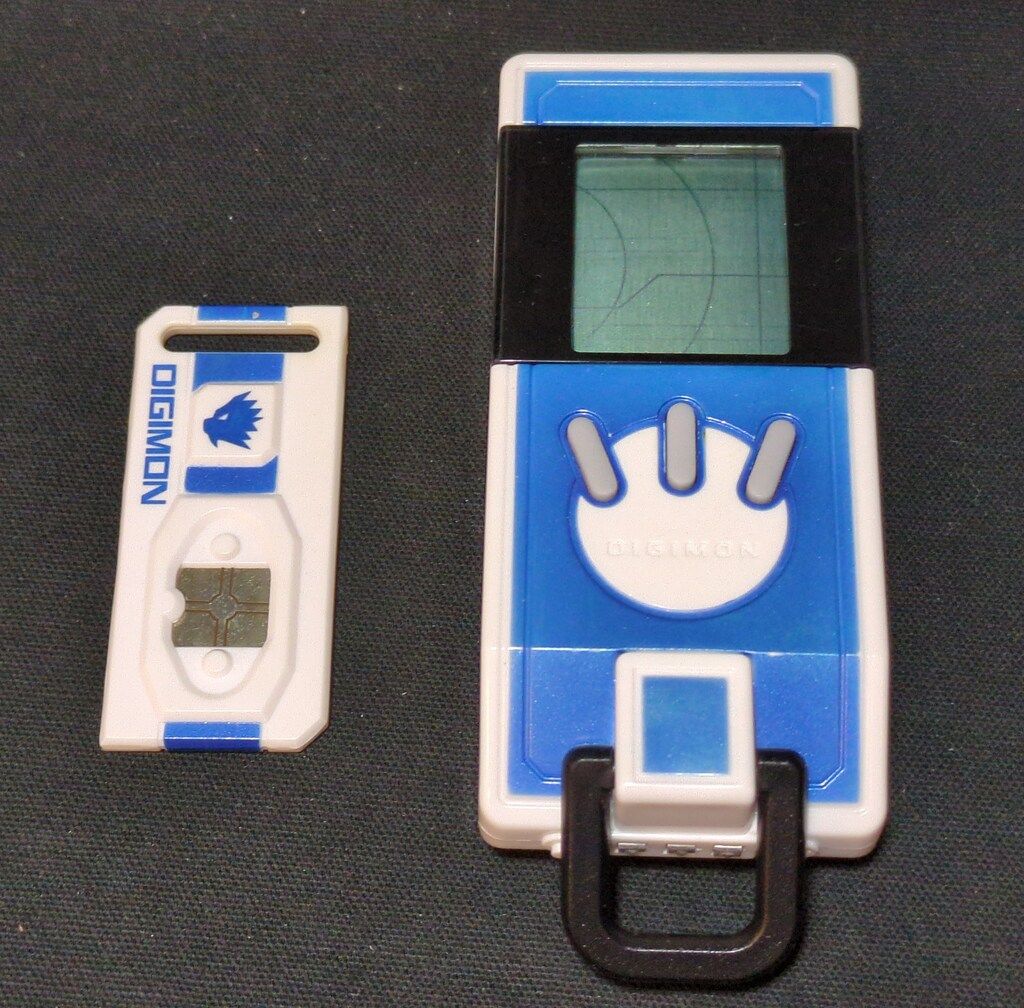 デジヴァイスiC ブルー デジモンセイバーズ 未開封】デジモン