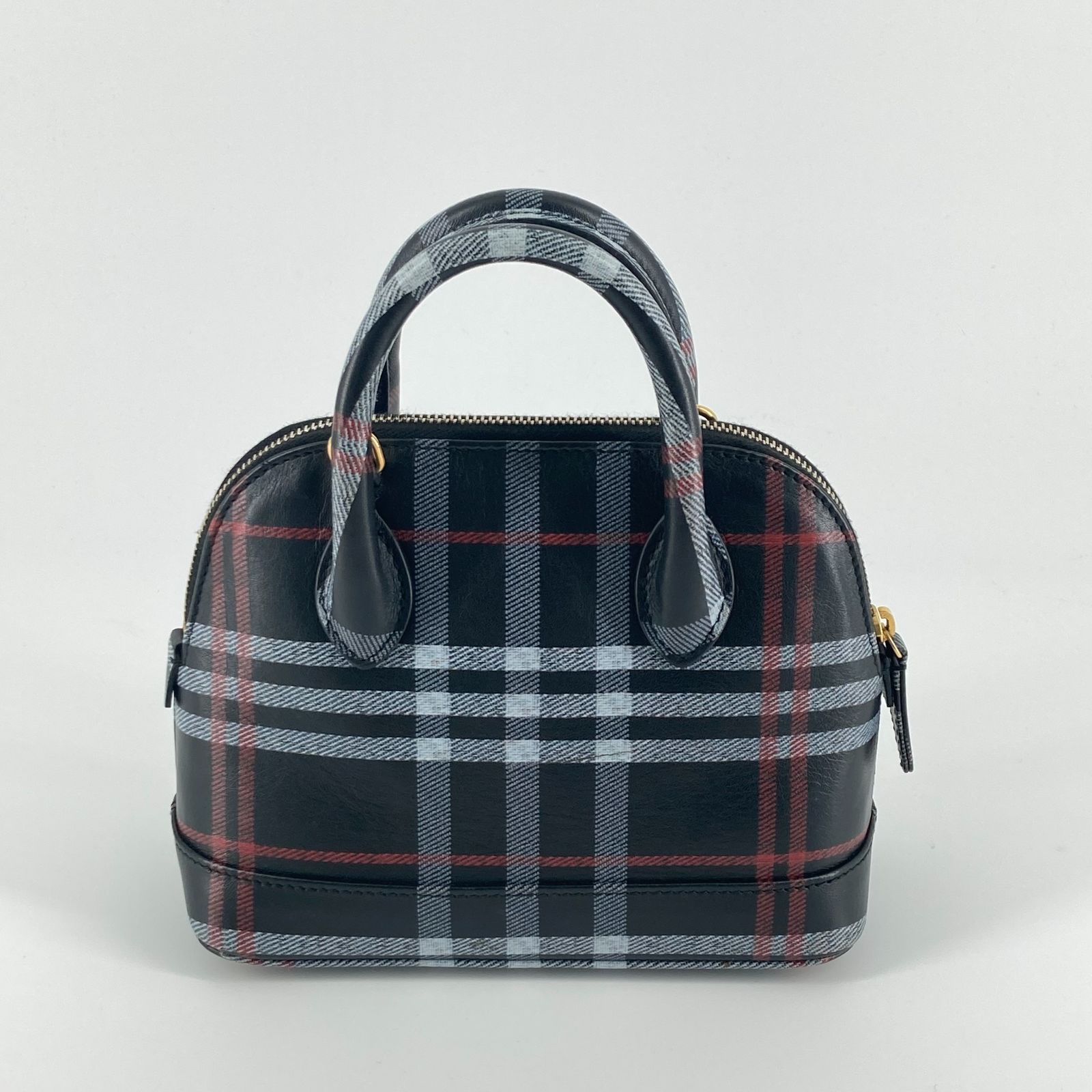 BALENCIAGA(バレンシアガ) ビルトップハンドルXXS 2WAY チェック柄