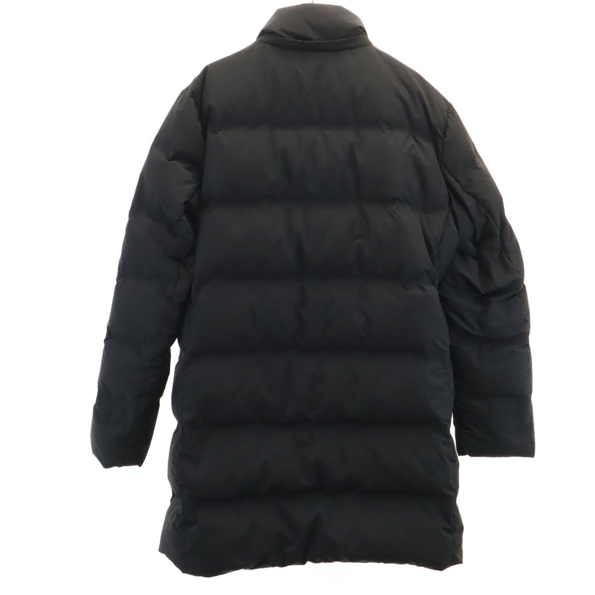 UNIQLO ユニクロ シームレス ダウンコート M ブラック メンズ 古着 