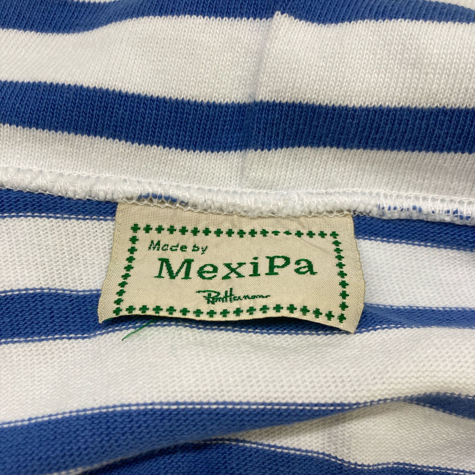 Ron Herman ロンハーマン xMexiPa メキパ ホワイト×ブルー Basque