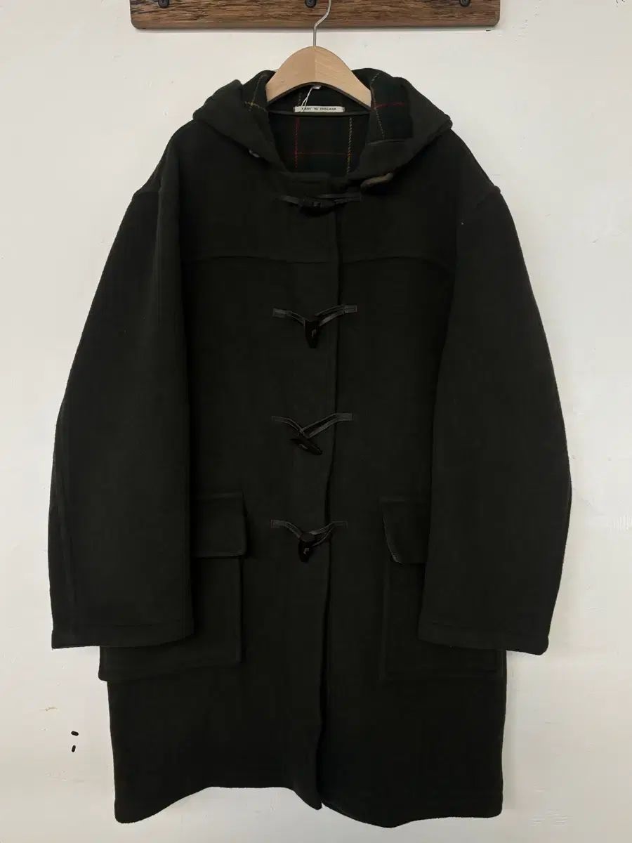 BURBERRY バーバリー DARK カーキ ウール ダッフル コート - メルカリ