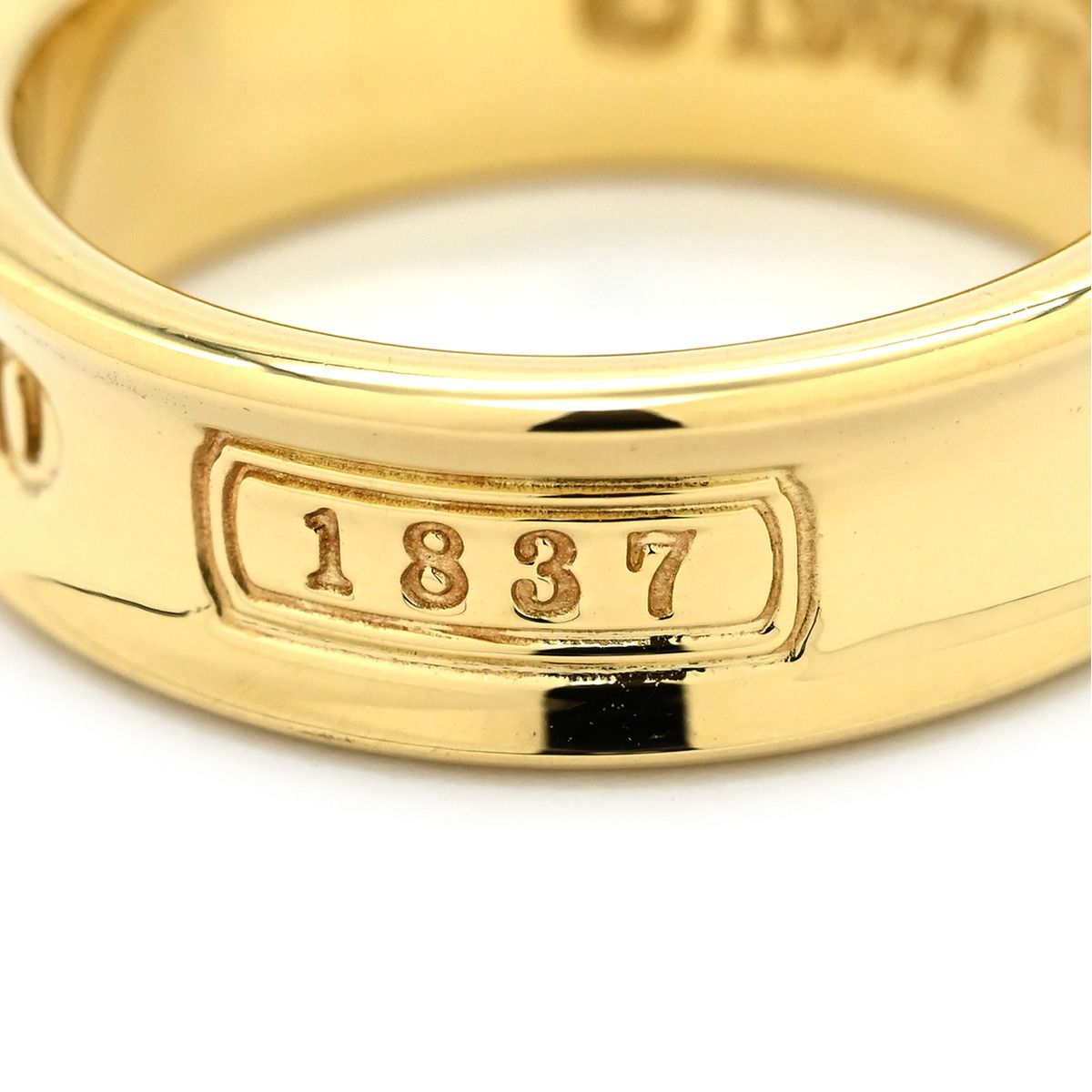 ティファニー Tiffany & Co リング 指輪 ナロー イエローゴールド T&Co