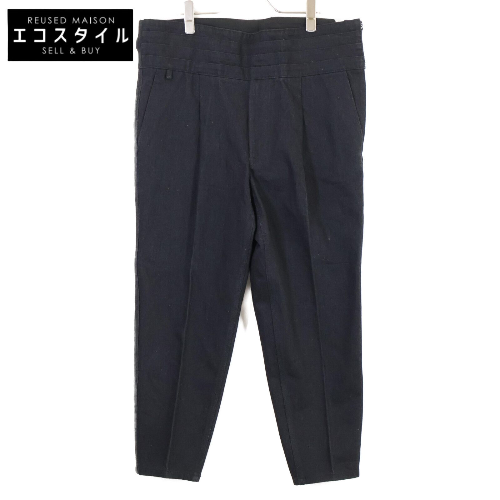 ※イザックIGARASHI TROUSERS イガラシトラウザーズ IGARASHI TROUSERS イガラシ トラウザーズ サイドアジャスター 1タック