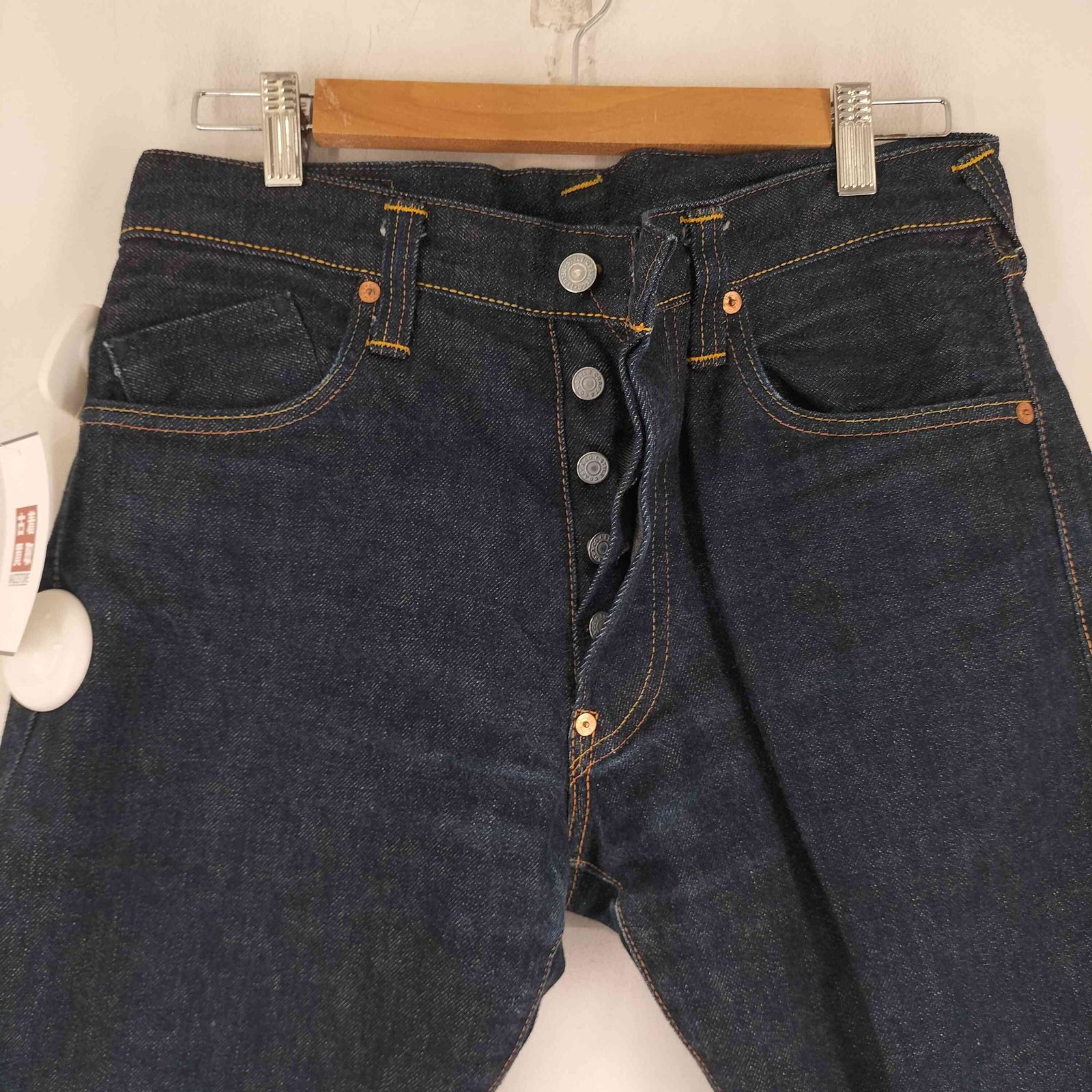 evisu カラフル刺繍 デニムパンツ エヴィス EVISU キャラクター刺繍