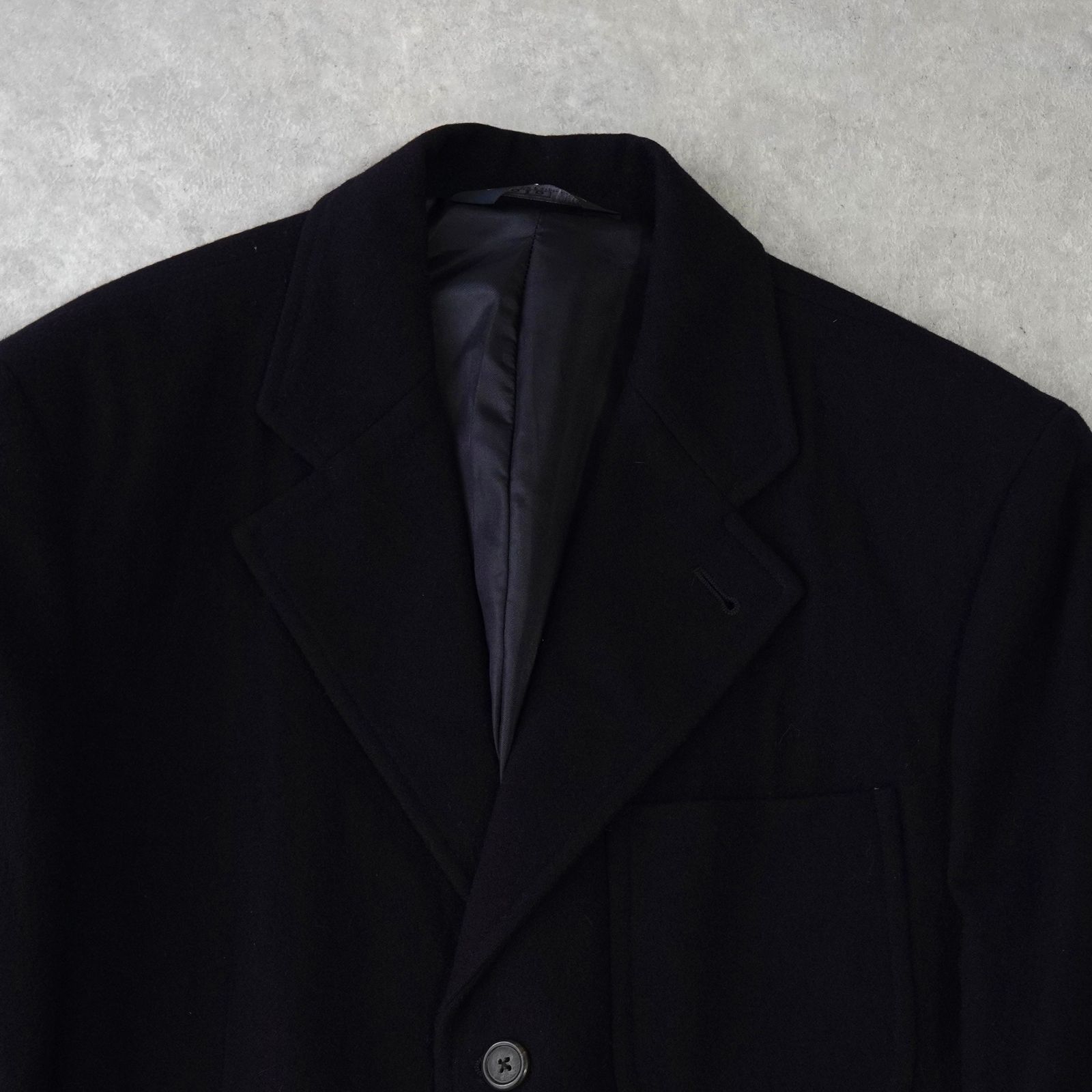 ポロ ラルフローレン ウール シングル テーラードジャケット ブラック