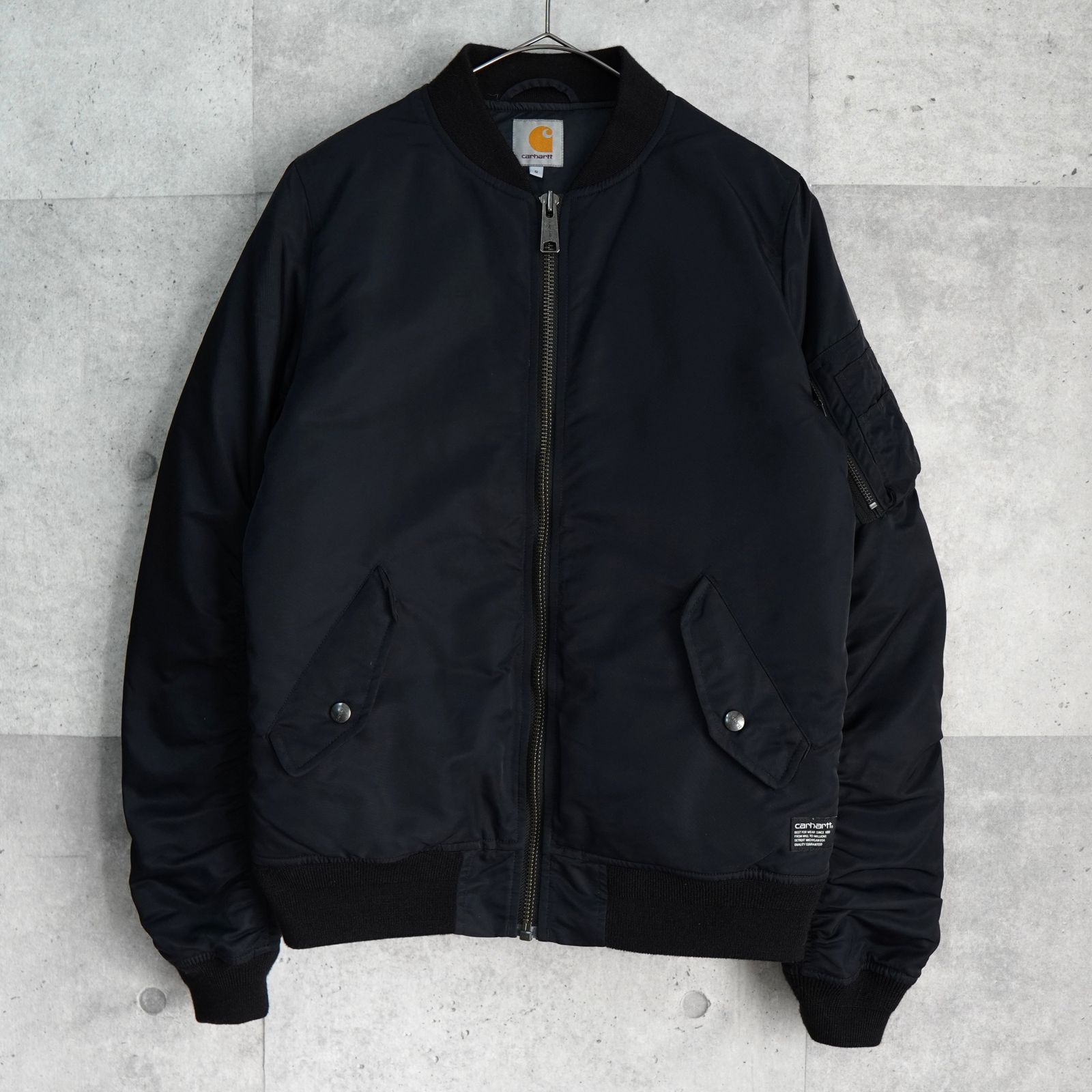 参考価格 カーハート WIP Ashton Bomber Jacket MA-1 ブラック メンズ