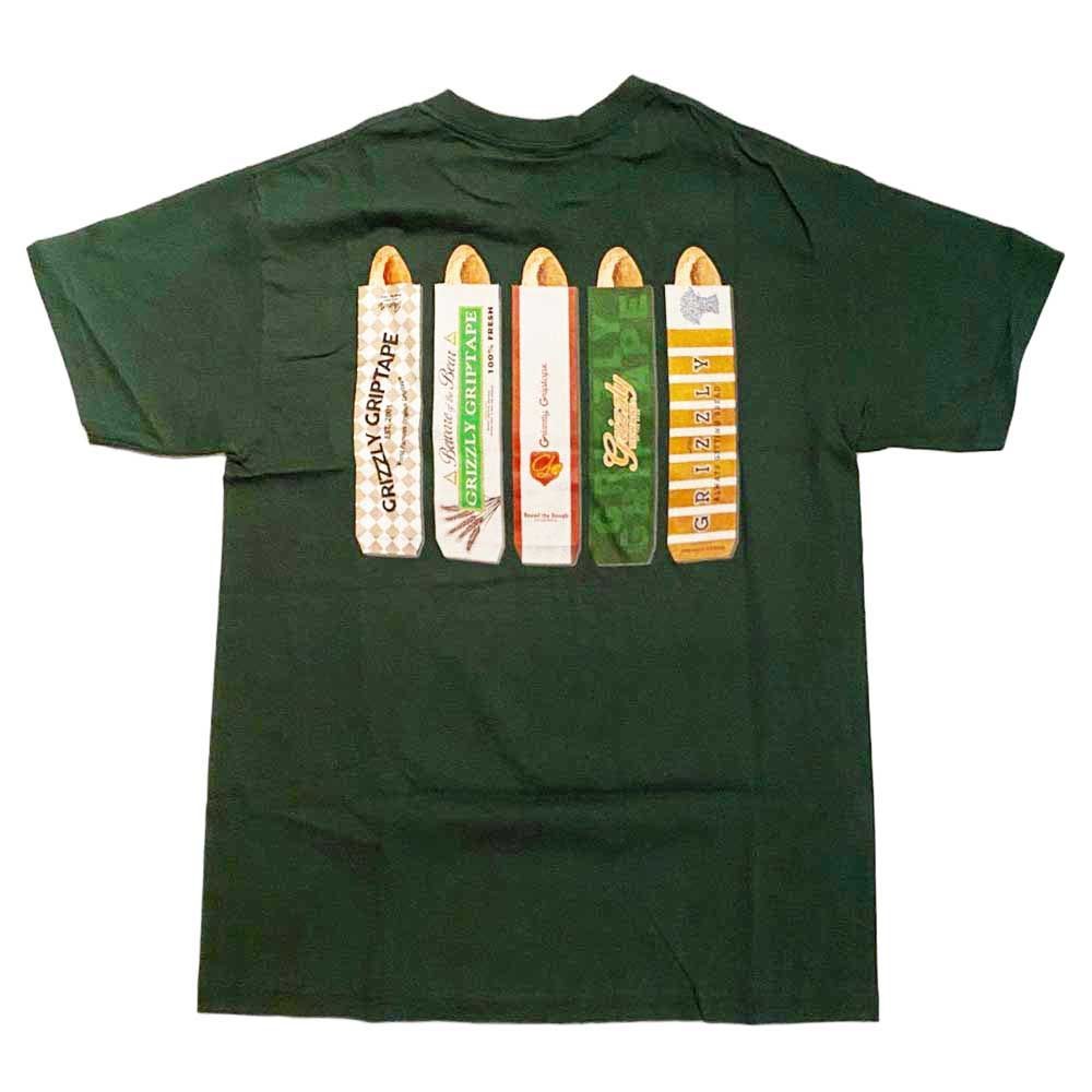 GRIZZLY グリズリー GET THE BREAD S/S TEE (MILITARY GREEN) 半袖 Tシャツ T-SHIRTS