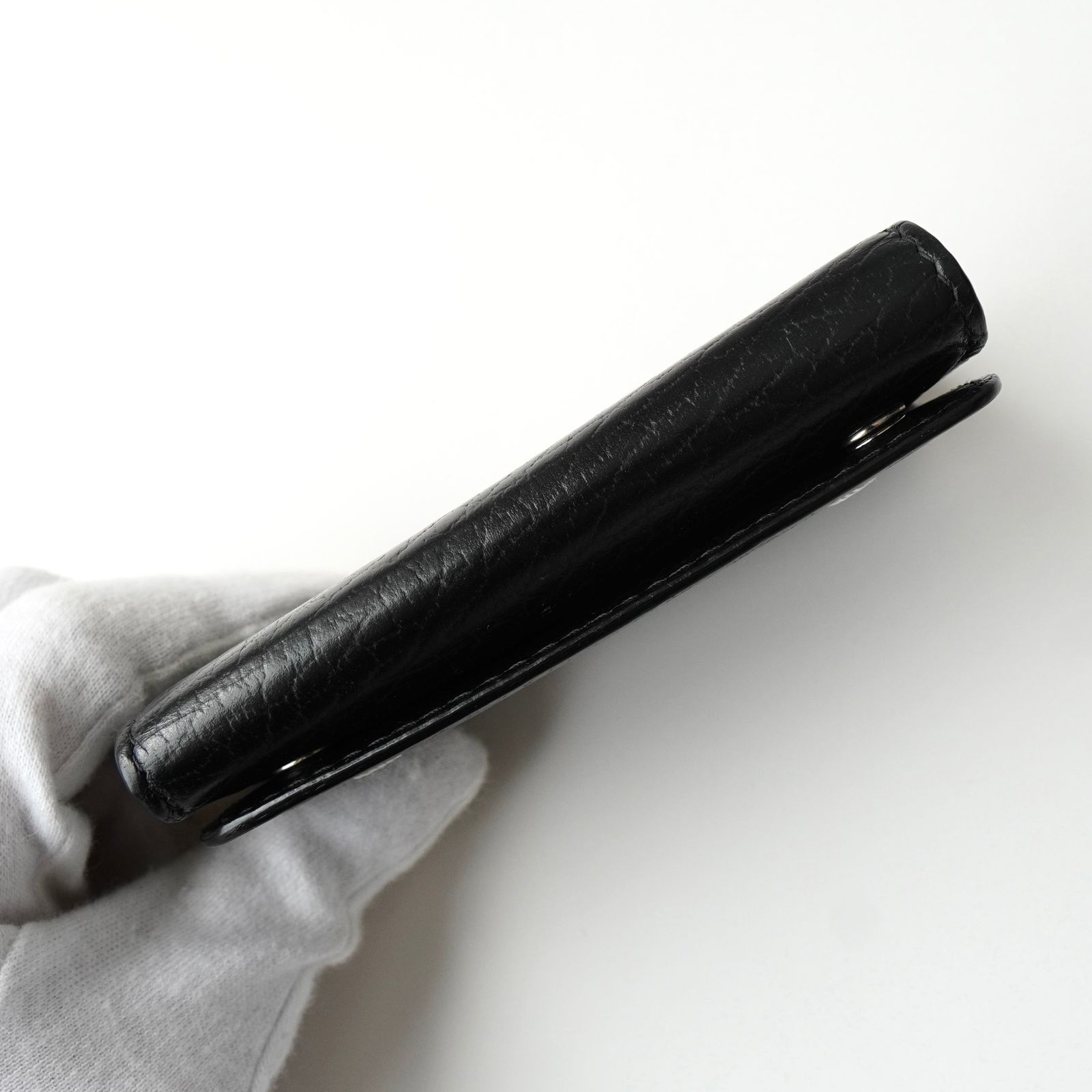 メゾン マルジェラ 4ステッチ 四つダグ グレインレザー 6連 キーケース