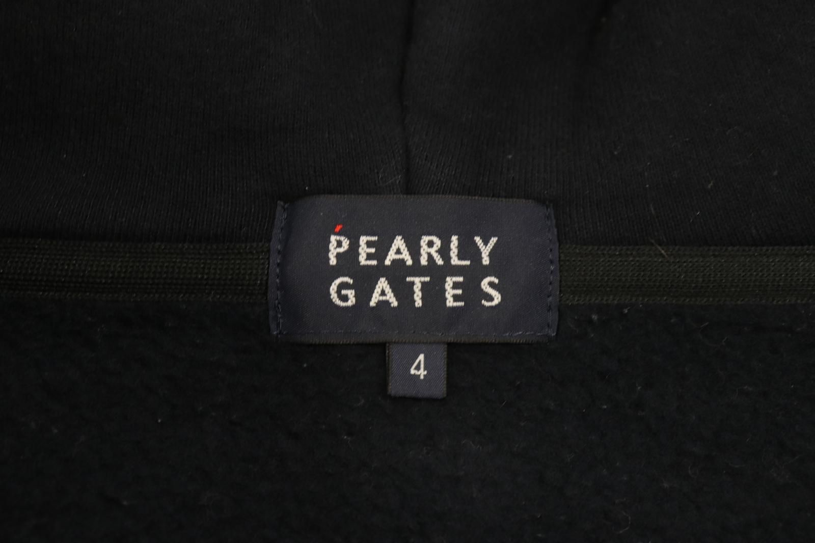 ○★新品未使用　PEARLY GATES　裏毛フルジップパーカー　4　ネイビー PEARLY GATES（パーリーゲイツ） 【新品】PEARLY GATES 2023年モデル