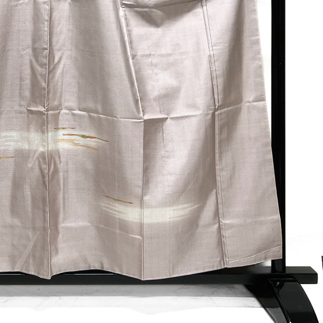 大島紬 付け下げ ぼかし染め 金彩 霞 着物 013b d ms - メルカリ