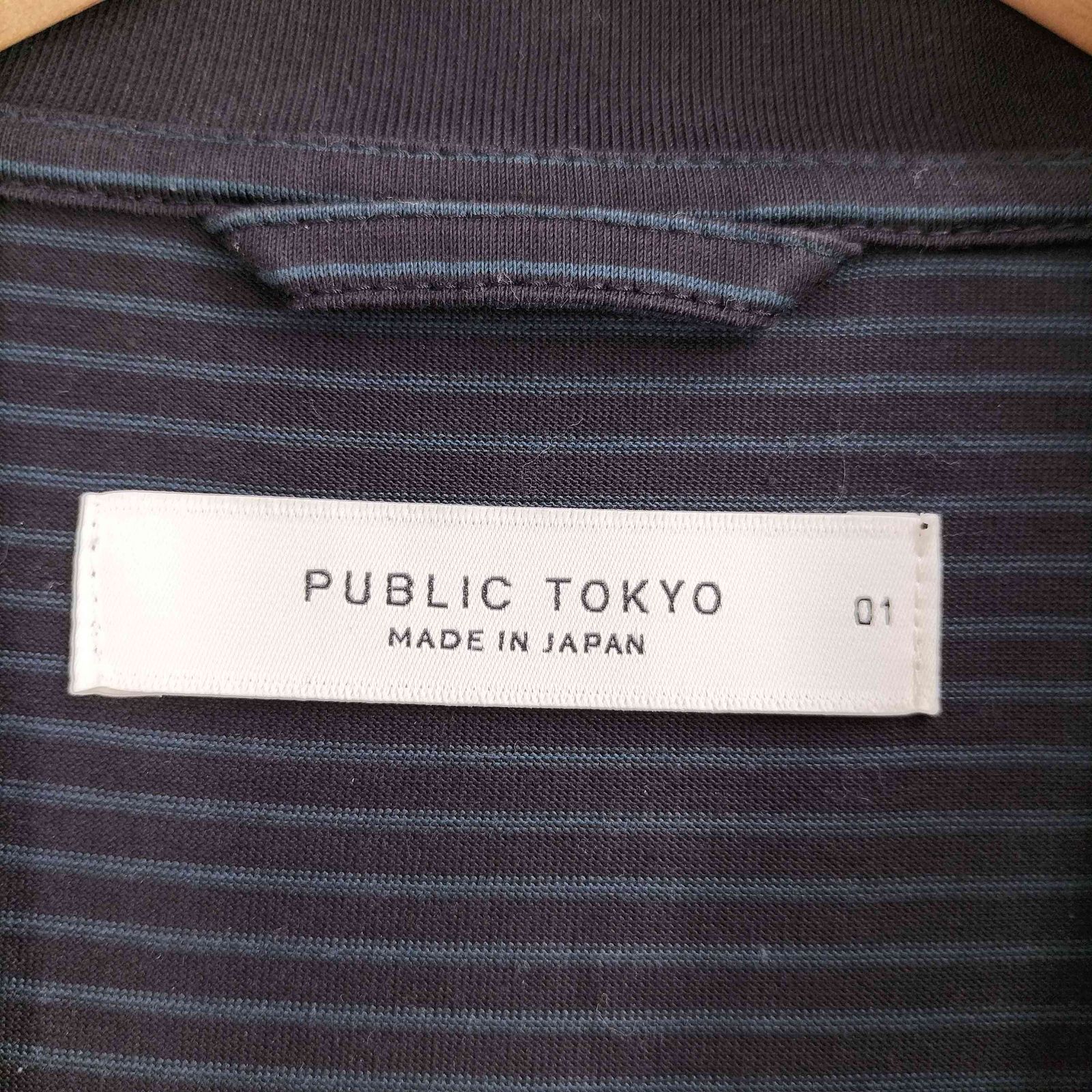 パブリックトウキョウ PUBLIC TOKYO ビューティーコットンコードポロ 