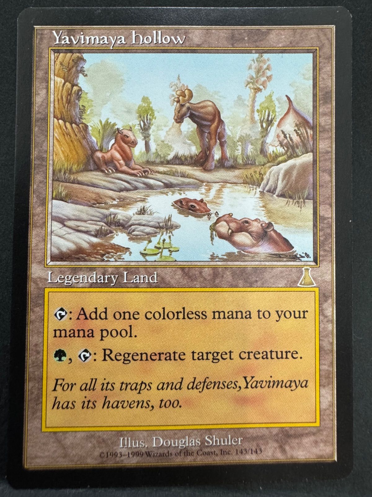 MTG ヤヴィマヤのうろ穴 　英語　日本語　マジックザギャザリング　UDS MTG ヤヴィマヤのうろ穴 英語 UDS ウルザズ・デスティニー - メルカリ