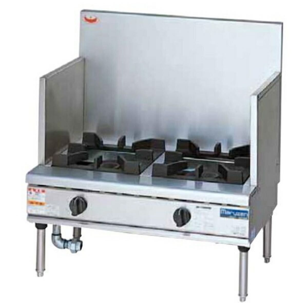 未使用 マルゼン 2口スープレンジ RGS-096D スタンダードタイプ 都市