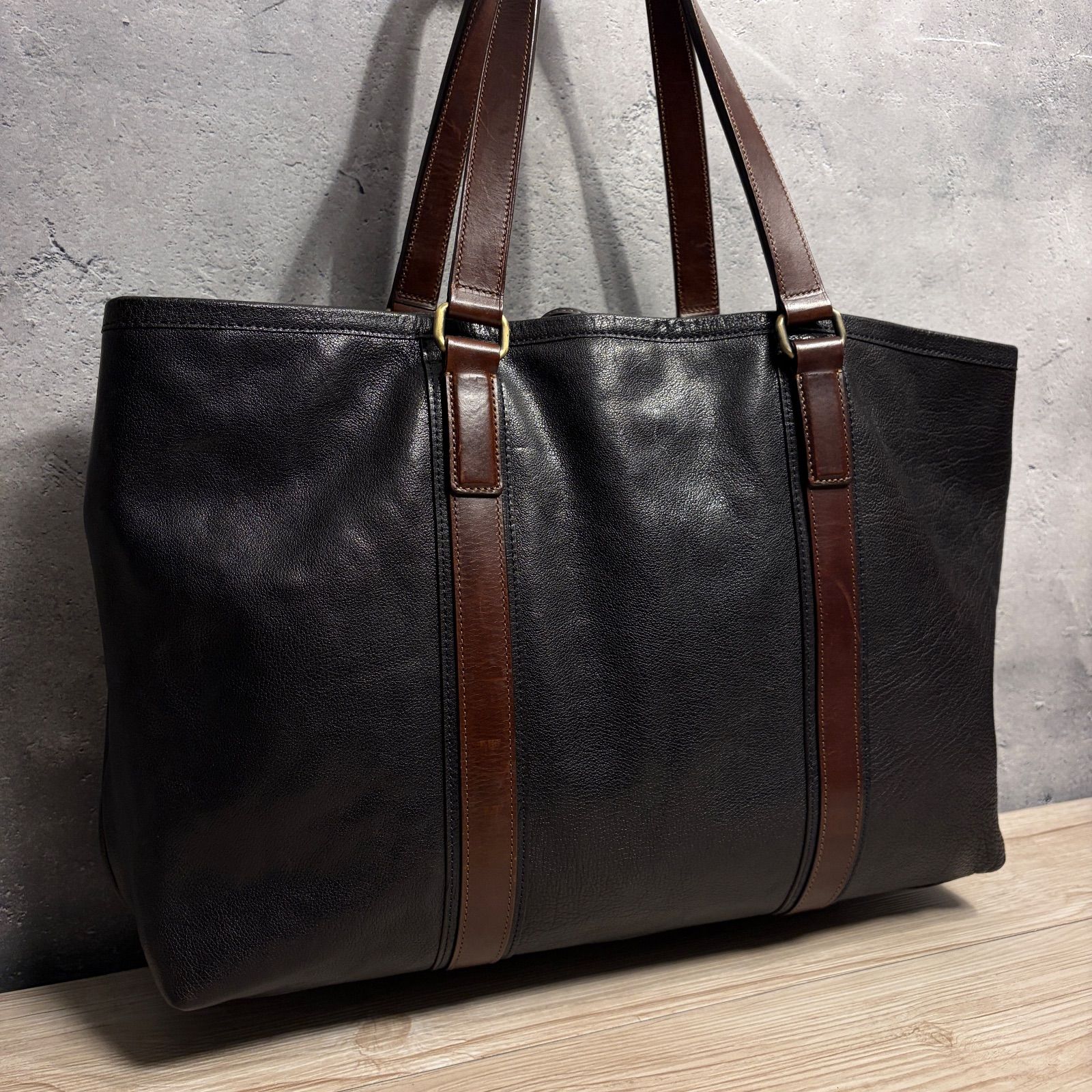 ✨美品 土屋鞄 アルマス トートバッグ バッファロー レザー A4収納可