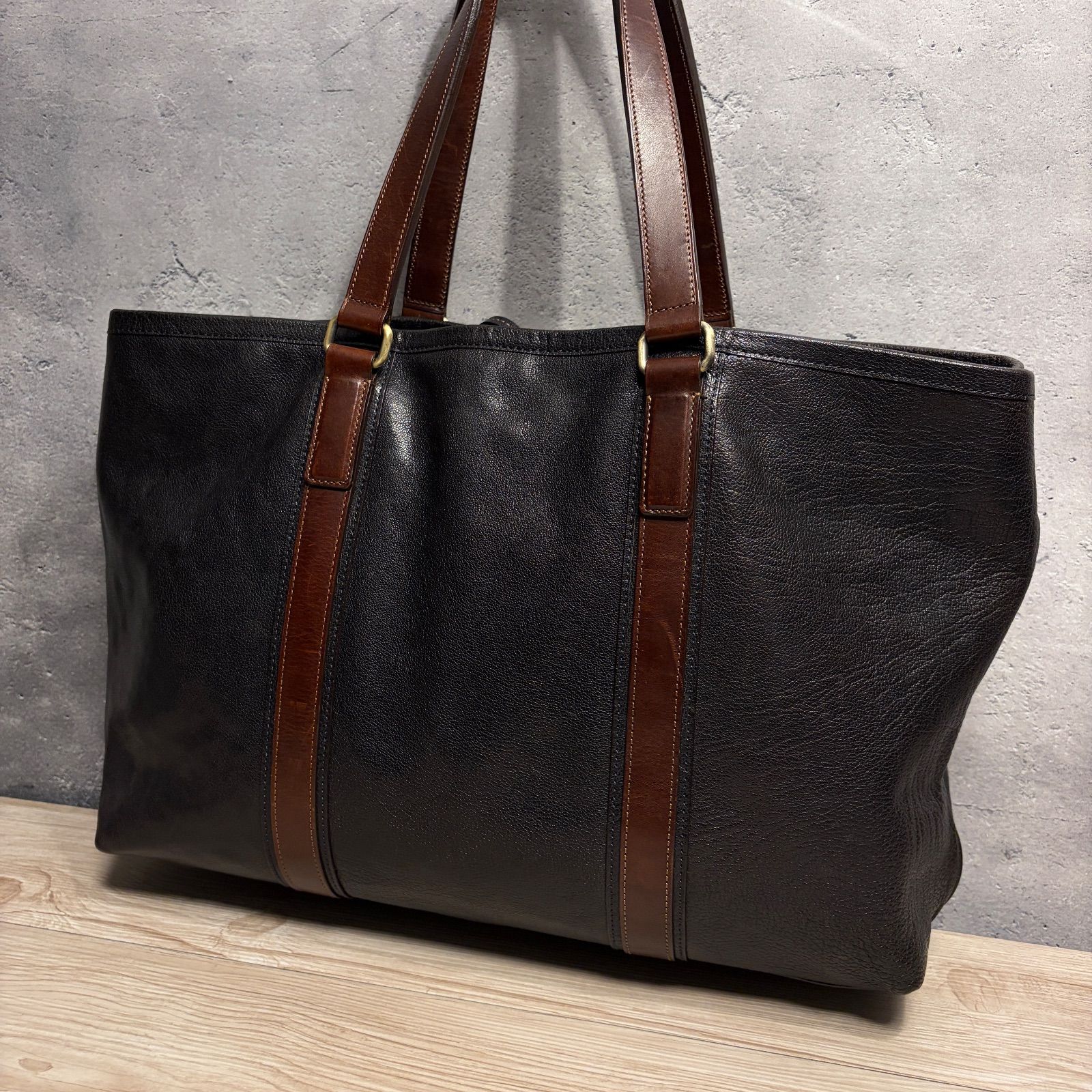✨美品 土屋鞄 アルマス トートバッグ バッファロー レザー A4収納可