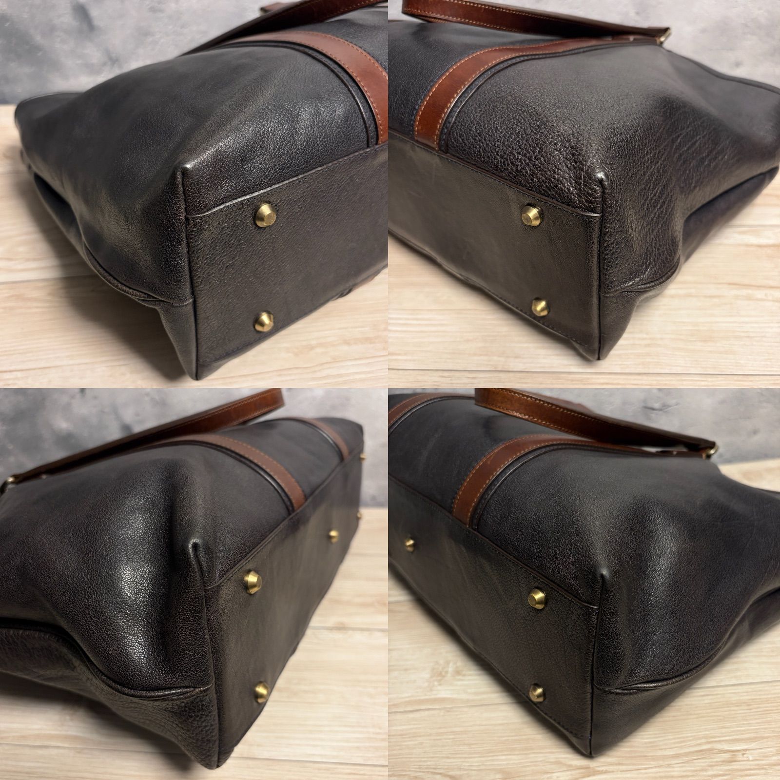 ✨美品 土屋鞄 アルマス トートバッグ バッファロー レザー A4収納可