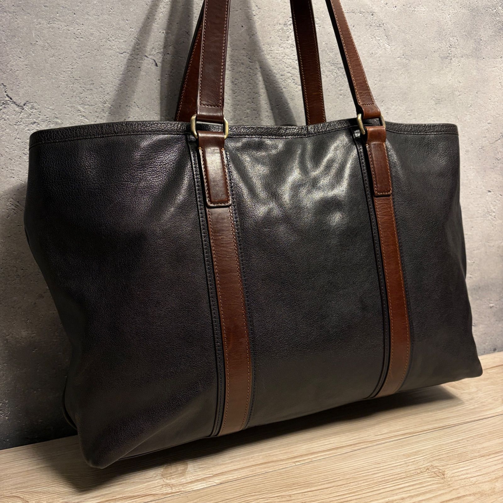 ✨美品 土屋鞄 アルマス トートバッグ バッファロー レザー A4収納可