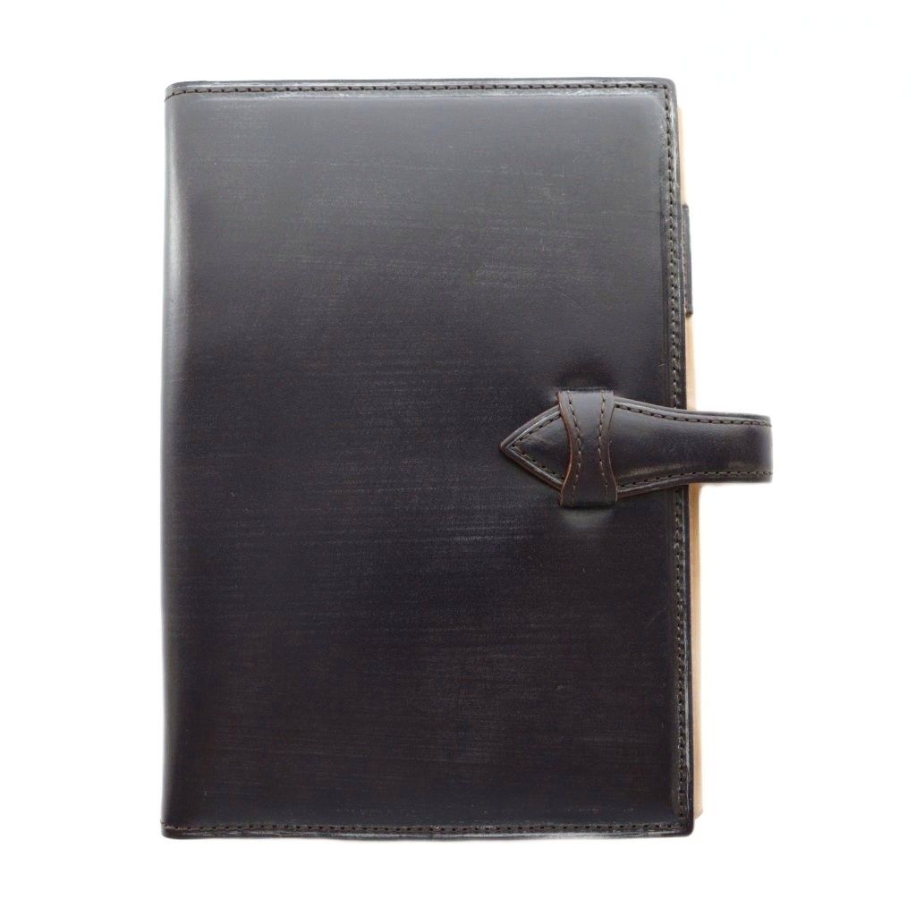 土屋鞄製造所 土屋鞄 KRAUSE 手帳カバー ダークブラウン SS OS