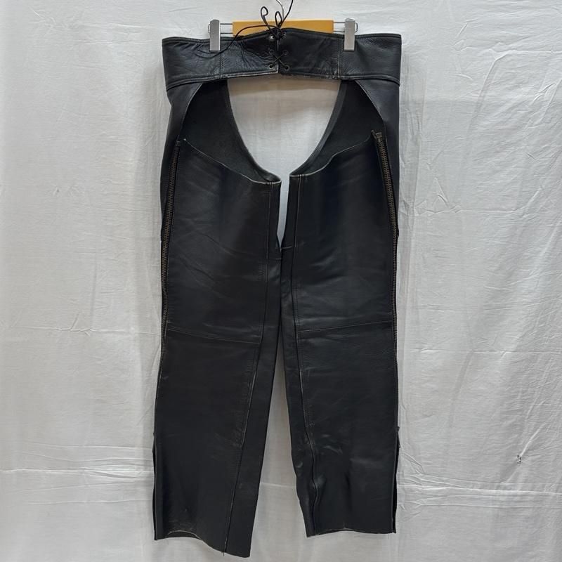 EASY RIDERS イージーライダース ブラック レザー チャップス XL 並行