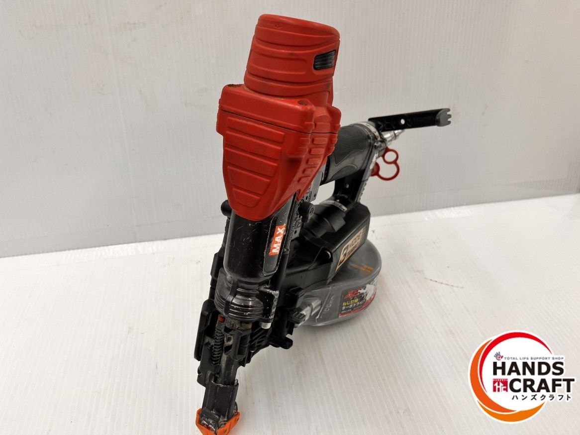 ☆マックス MAX 41mm高圧 ねじ打ち機 HV-R41G5 ターボドライバ 中古品 