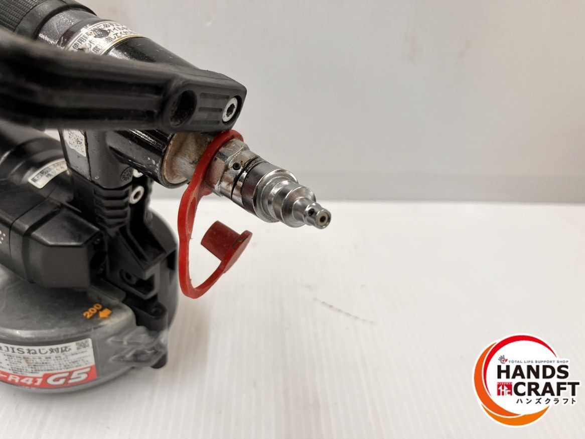☆マックス MAX 41mm高圧 ねじ打ち機 HV-R41G5 ターボドライバ 中古品 