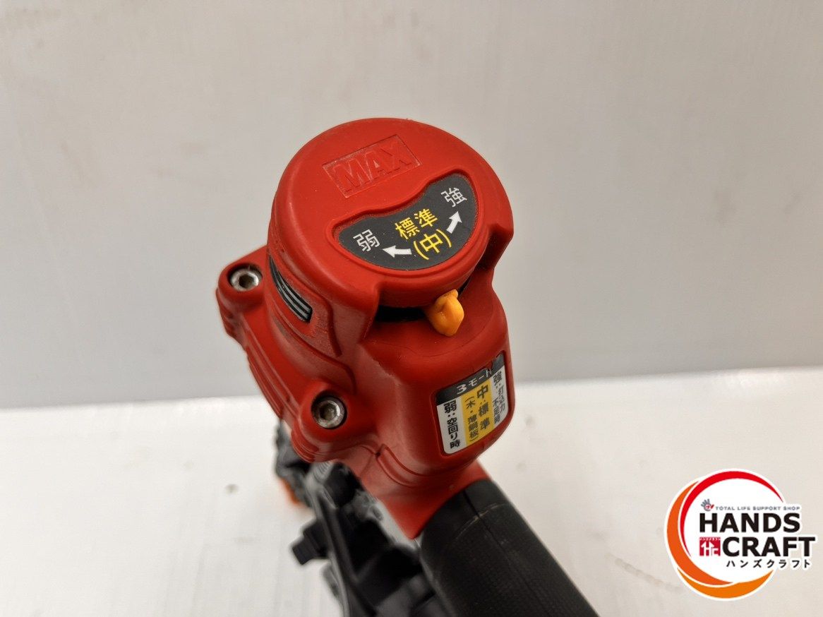 ☆マックス MAX 41mm高圧 ねじ打ち機 HV-R41G5 ターボドライバ 中古品 