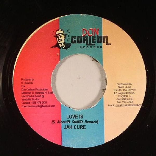 ジャマイカ7” Jah Cure Love Is NONE Don Corleon Records /00080