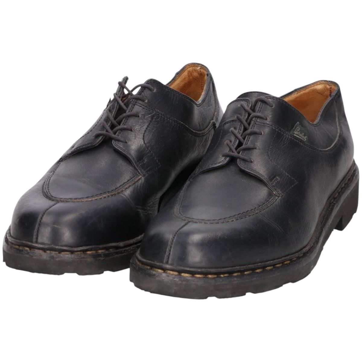 古着 パラブーツ PARA BOOT Uチップシューズ フランス製 7 1/2 メンズ26.0cm相当/svb001035