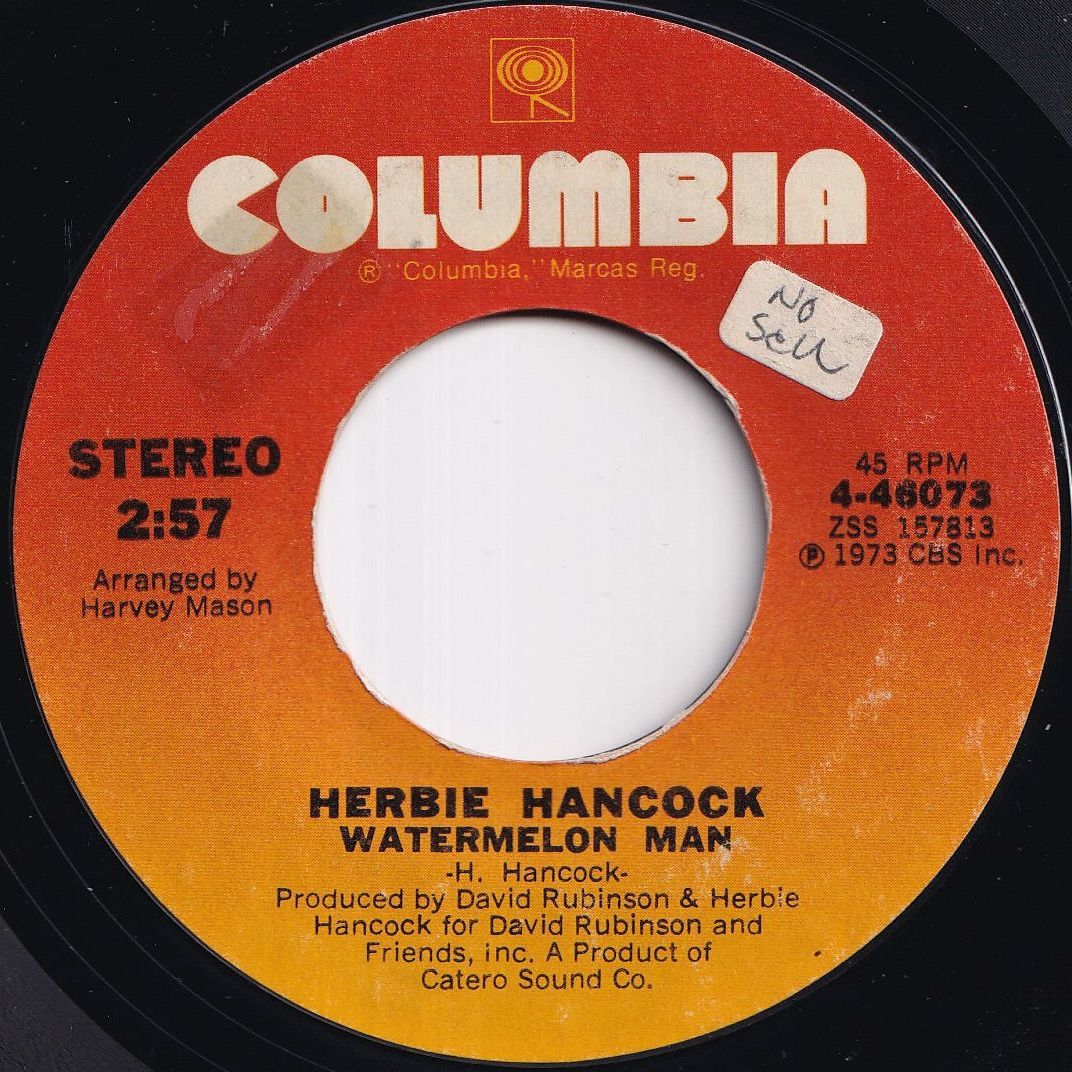 Herbie Hancock Watermelon Man / Sly Columbia US 4-46073 213742