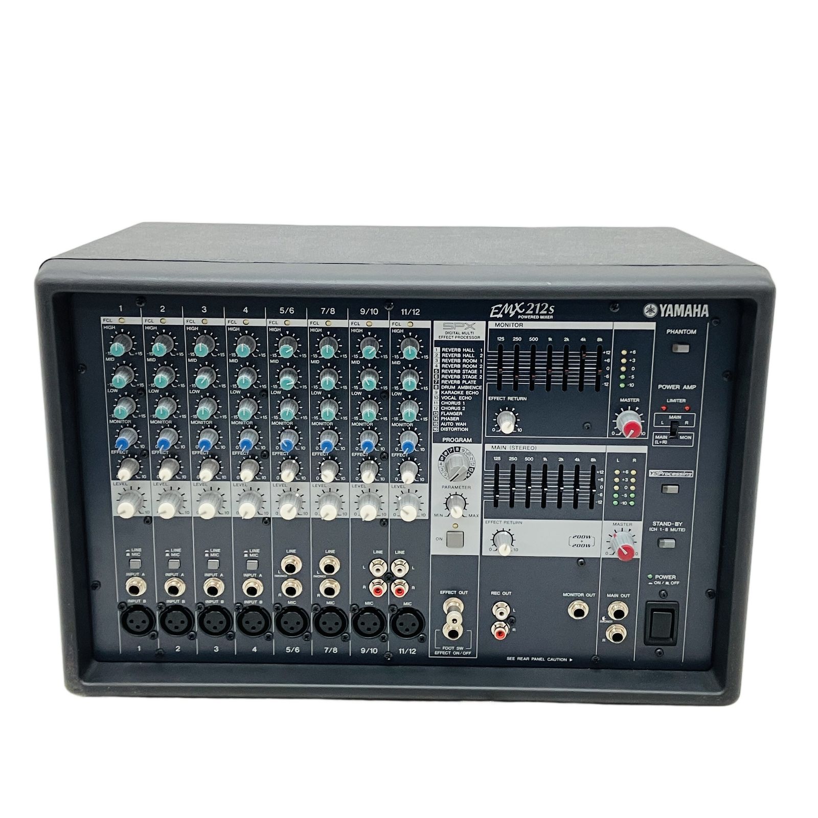 YAMAHA ヤマハ EMX212S 12ch パワードミキサー 音響機材 中古