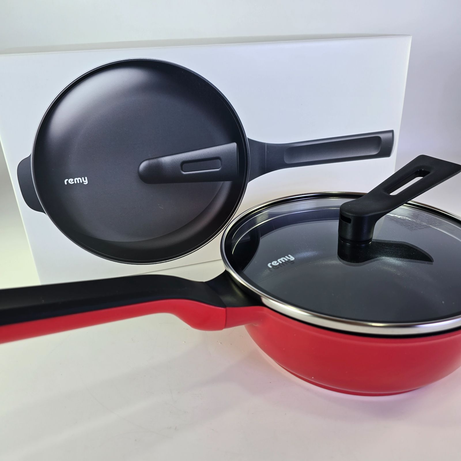 レミパンミニ remy pan min レッド RHF-402 新品未使用 鍋 remy